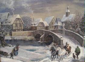 Alt-Hattersheim (Ölbild)