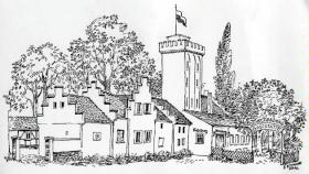 Festeburg (Federzeichnung)