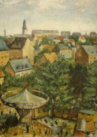 Kirmes am Bornheimer Hang -1946-